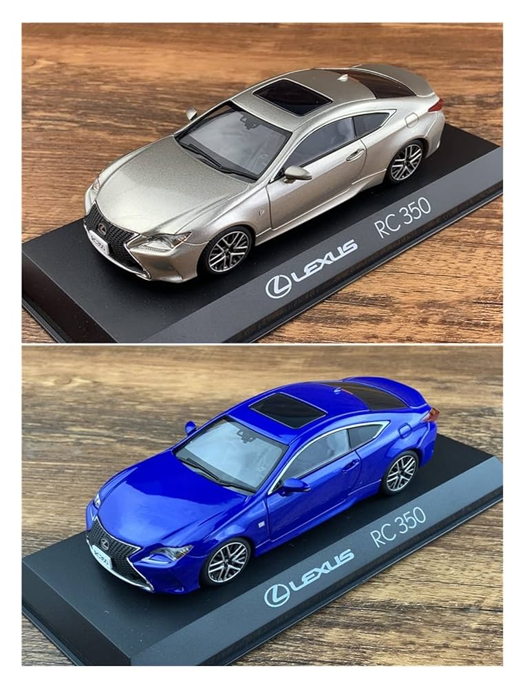 Lexus RC 350 F SPORT ミニカー 1/43 1/43 Kyosho Lexus RC350 F Sport (Blue) Car Model
